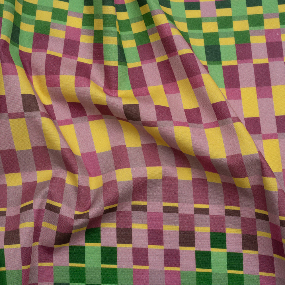 Mood Exclusive Plum Fruit Basket Fete Stretch Cotton Poplin Mood Exclusive Plum Fruit Basket Fete Stretch Cotton Poplin