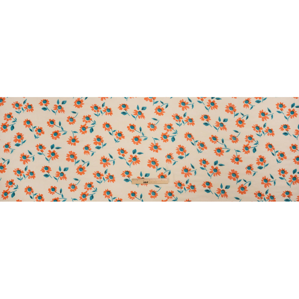 Mood Exclusive Cream Dear Dahlia Viscose Georgette Drape Mood Exclusive Cream Dear Dahlia Viscose Georgette Drape