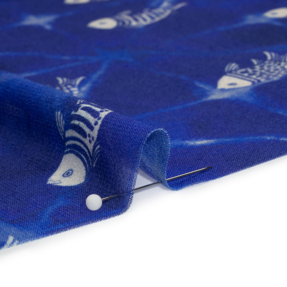 Mood Exclusive Sea Vision Viscose Georgette Folded