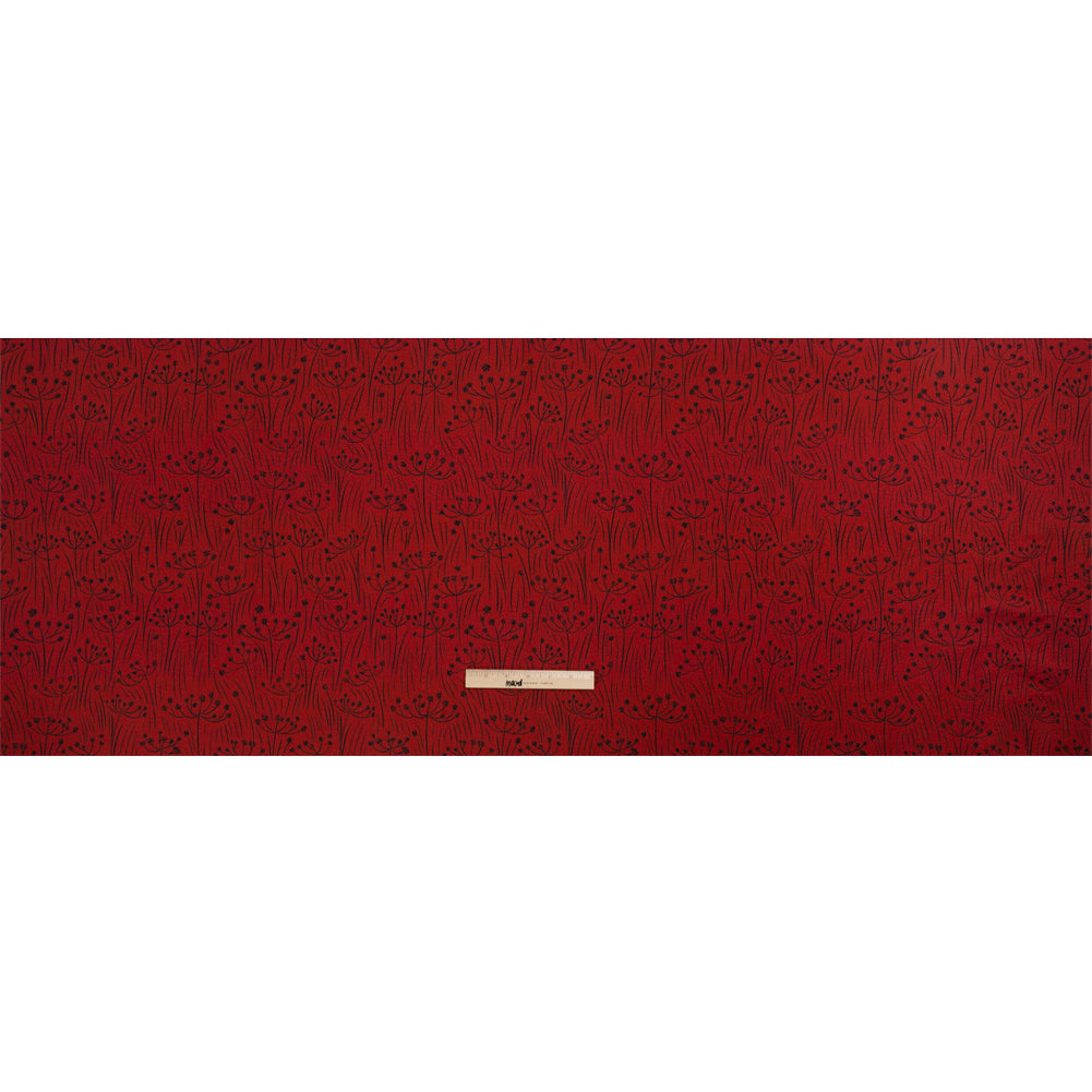 Mood Exclusive Red Dandelion Dreamer Stretch Polyester Seersucker Full Mood Exclusive Red Dandelion Dreamer Stretch Polyester Seersucker Full