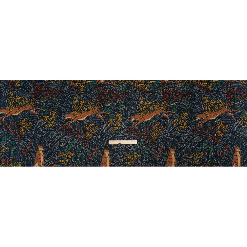 Mood Exclusive Poised to Pounce Metallic Dotted Crinkled Viscose Crepe Drape Mood Exclusive Poised to Pounce Metallic Dotted Crinkled Viscose Crepe Drape