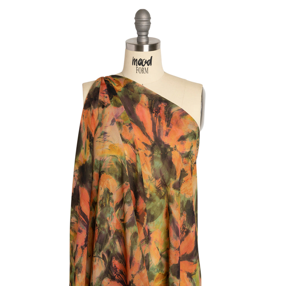 Mood Exclusive Mightily Magnolia Viscose Georgette Detail Mood Exclusive Mightily Magnolia Viscose Georgette Detail