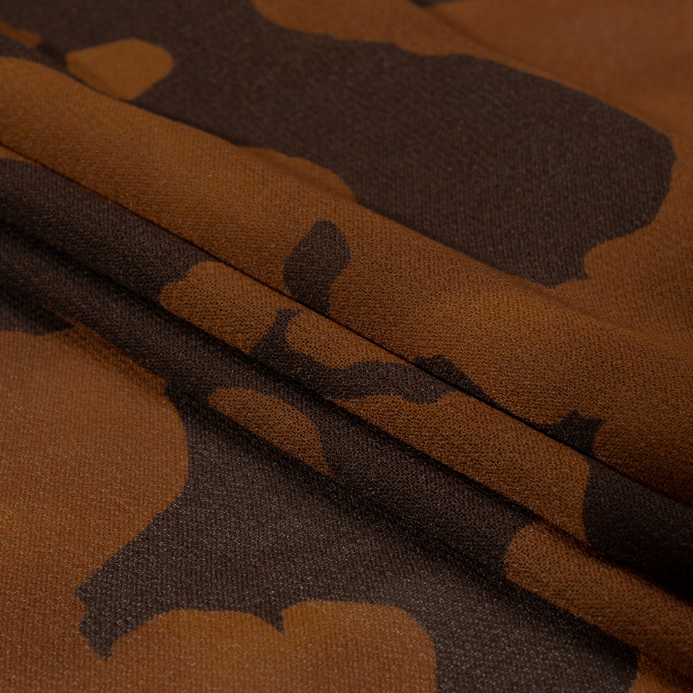 Mood Exclusive Brown Clouded Kingdom Viscose Georgette Full Mood Exclusive Brown Clouded Kingdom Viscose Georgette Full