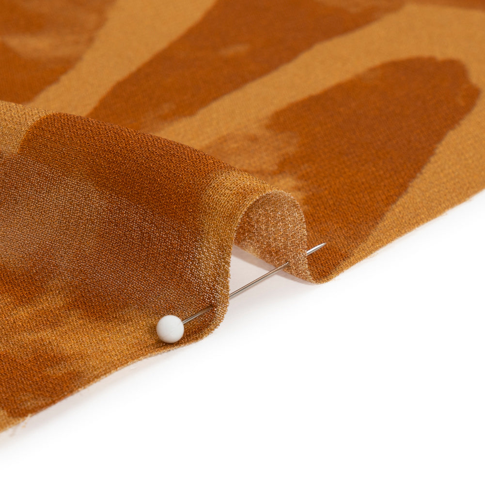 Mood Exclusive Brown Mozambique Maze Viscose Georgette Folded Mood Exclusive Brown Mozambique Maze Viscose Georgette Folded