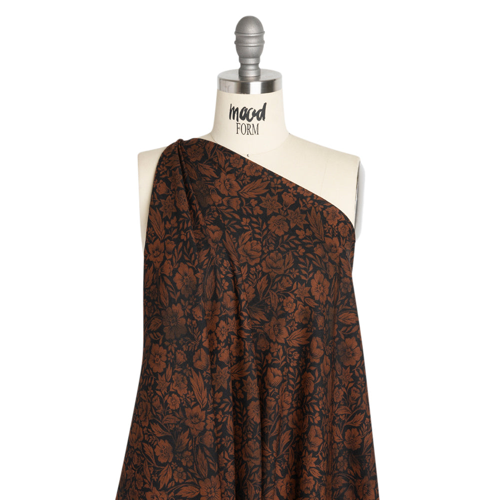 Mood Exclusive Austrian Autumn Viscose Crepe Detail Mood Exclusive Austrian Autumn Viscose Crepe Detail