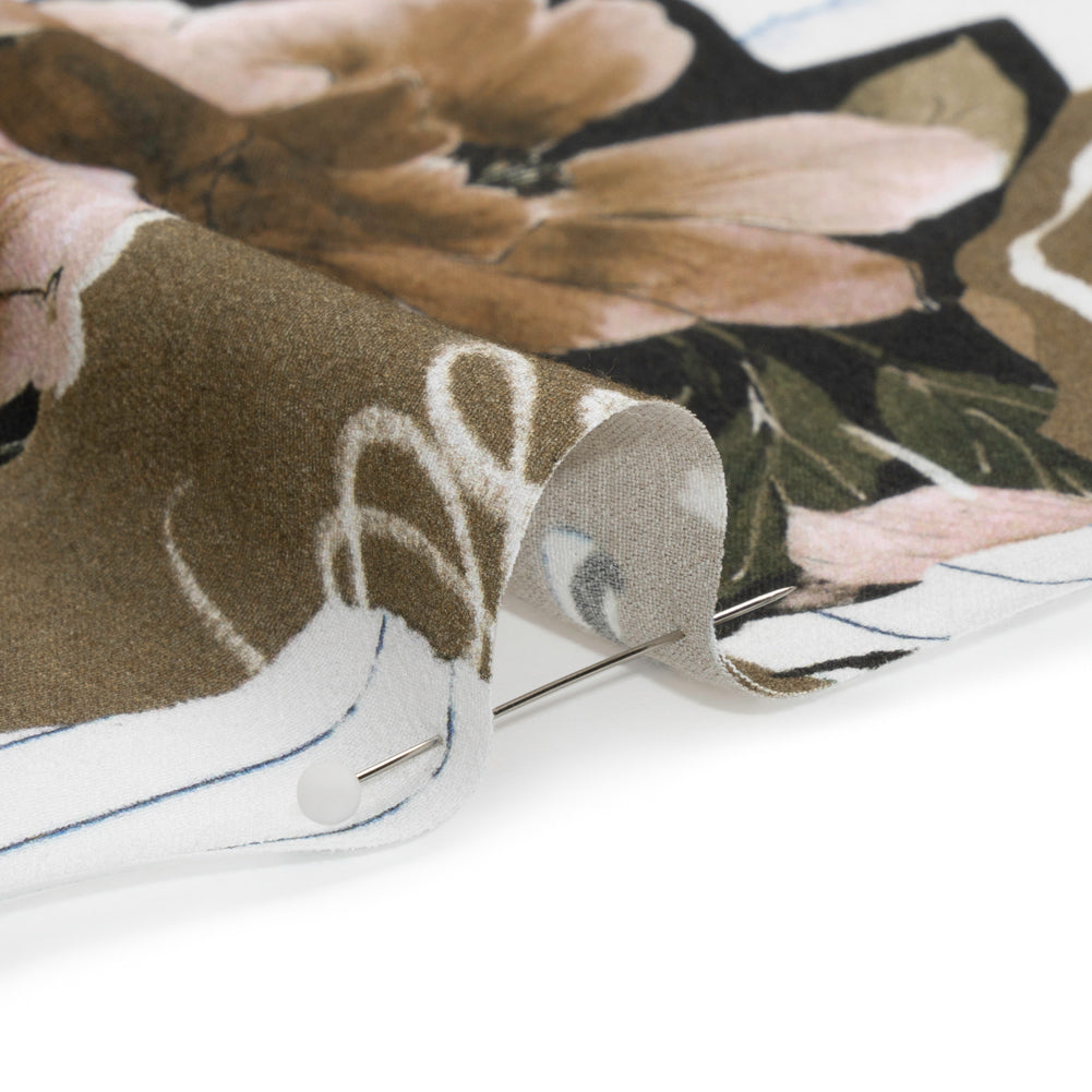 Sustainable Viscose Crepe Print - Beige Note Patchwork - Mood Exclusive Scraps of Self Detail Sustainable Viscose Crepe Print - Beige Note Patchwork - Mood Exclusive Scraps of Self Detail