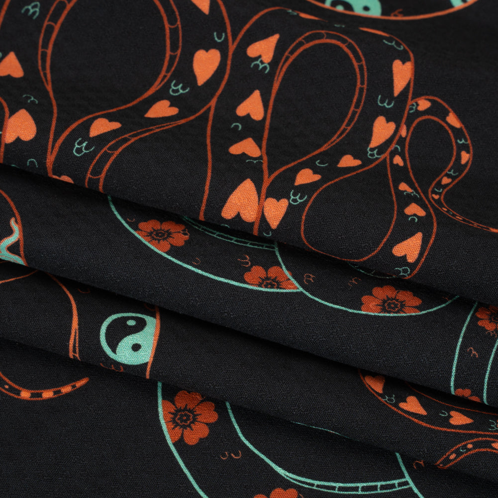 Mood Exclusive Love Intertwined Sustainable Viscose Diamond Jacquard Full Mood Exclusive Love Intertwined Sustainable Viscose Diamond Jacquard Full