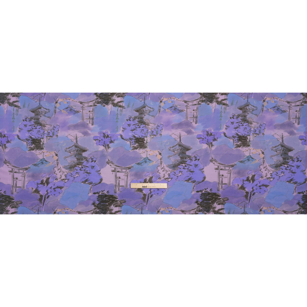 Mood Exclusive Mountain High Sustainable Viscose Diamond Jacquard Drape Mood Exclusive Mountain High Sustainable Viscose Diamond Jacquard Drape