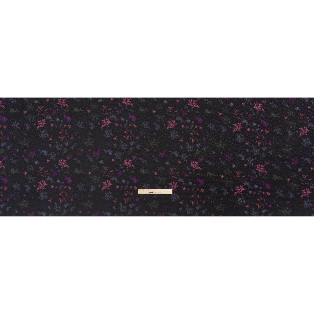 Mood Exclusive Black Serendipitous Saplings Sustainable Viscose Jacquard Drape Mood Exclusive Black Serendipitous Saplings Sustainable Viscose Jacquard Drape