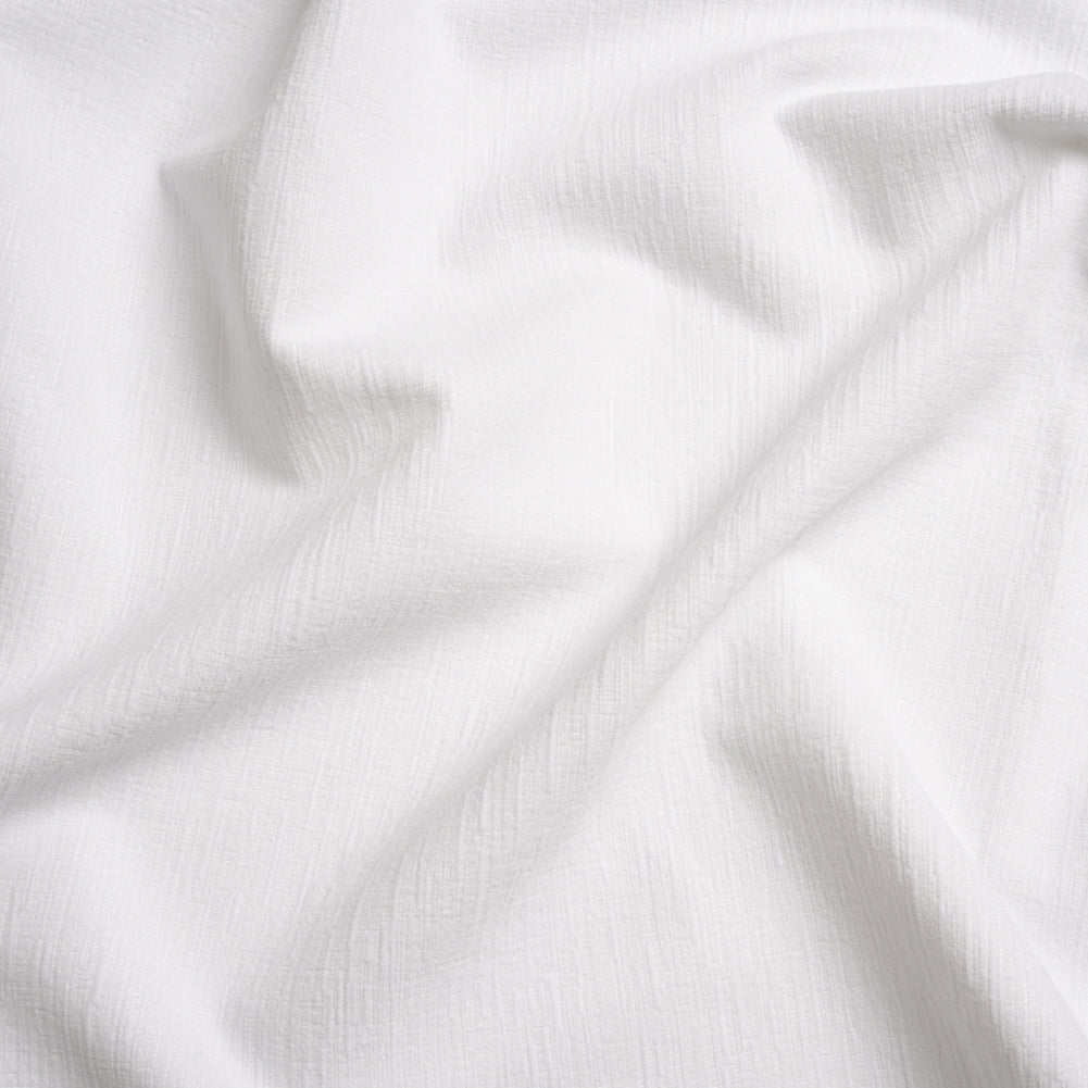 Otta White Polyester Chenille Woven Otta White Polyester Chenille Woven