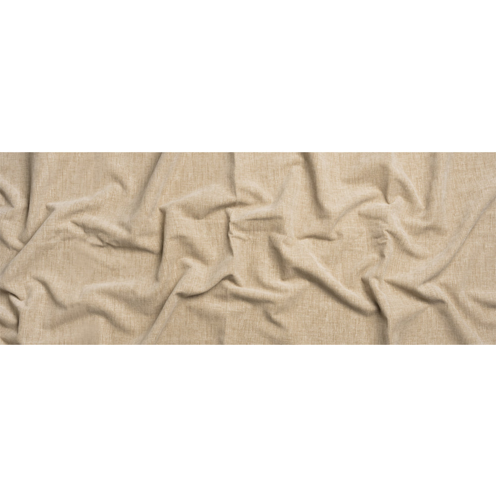 Otta Beige Polyester Chenille Woven Full Otta Beige Polyester Chenille Woven Full