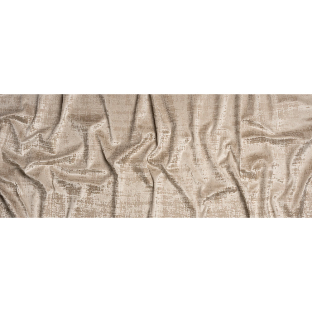 Kasa Beige Crosshatching Embossed Knit Velvet Full Kasa Beige Crosshatching Embossed Knit Velvet Full