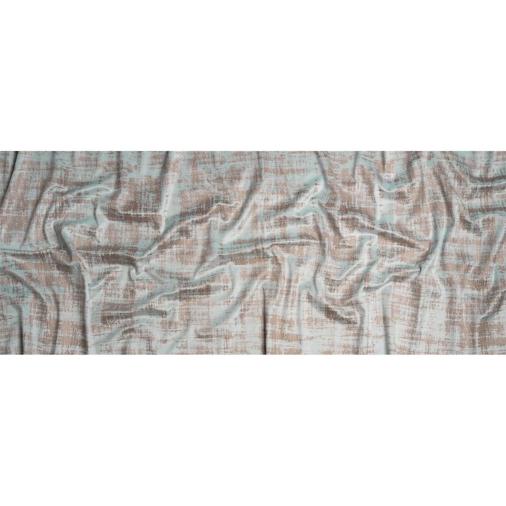 Kasa Seafoam Crosshatching Embossed Knit Velvet Full Kasa Seafoam Crosshatching Embossed Knit Velvet Full