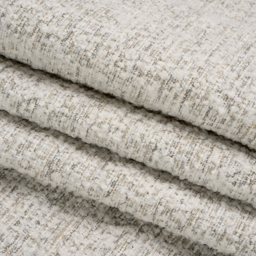 Crypton Dust Polyester Tweedy Upholstery Boucle Folded Crypton Dust Polyester Tweedy Upholstery Boucle Folded
