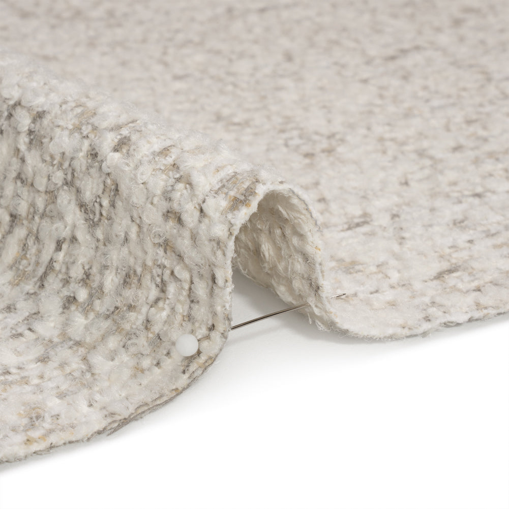 Crypton Dust Polyester Tweedy Upholstery Boucle Detail Crypton Dust Polyester Tweedy Upholstery Boucle Detail