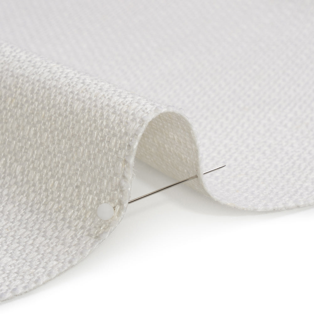 Crypton Blizzard Rayon and Linen Heavyweight Basket Woven Detail Crypton Blizzard Rayon and Linen Heavyweight Basket Woven Detail