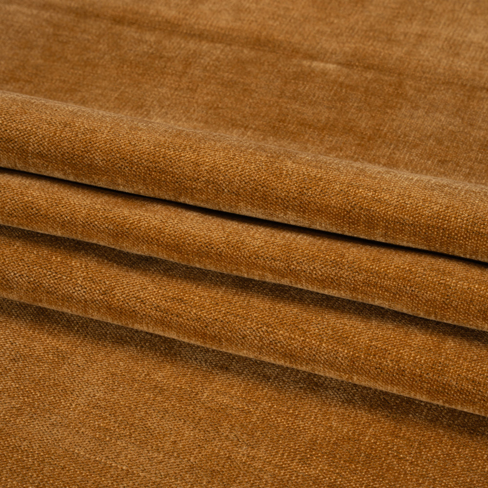 Crypton Copper Stain Resistant Performance Upholstery Chenille Woven Folded Crypton Copper Stain Resistant Performance Upholstery Chenille Woven Folded