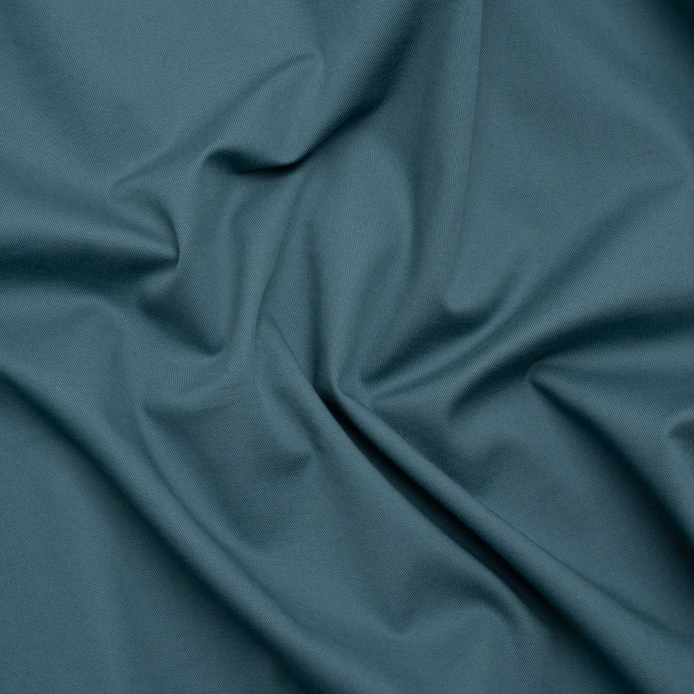 Dusty Blue Stretch Cotton Twill Dusty Blue Stretch Cotton Twill