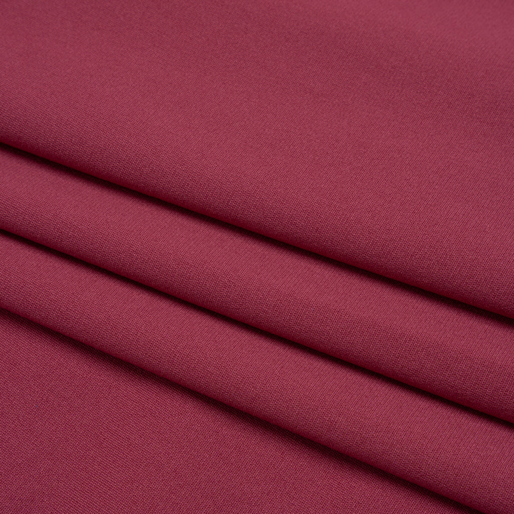 Polyester Interlock Knit - Mulberry Folded Polyester Interlock Knit - Mulberry Folded