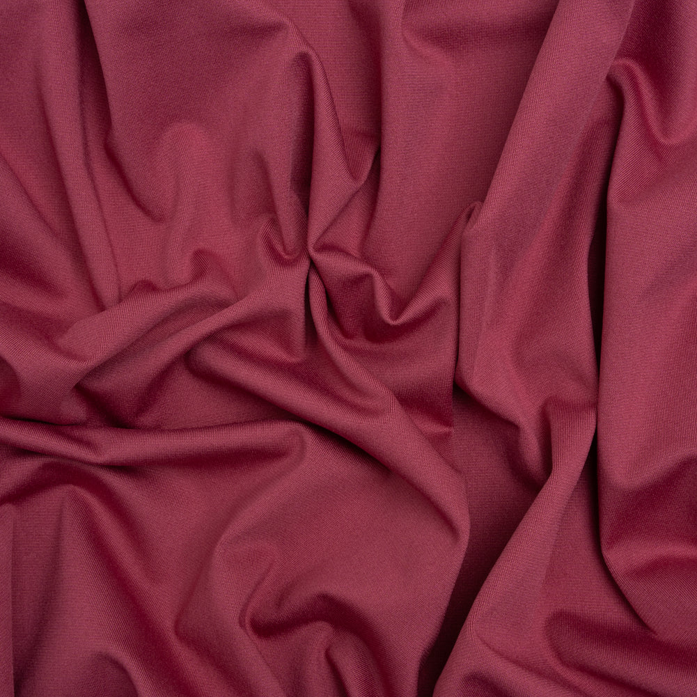 Polyester Interlock Knit - Mulberry Polyester Interlock Knit - Mulberry