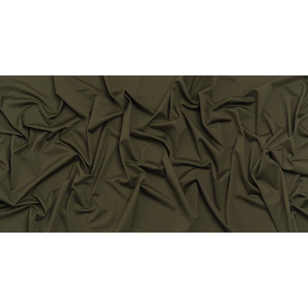 Polyester Interlock Knit - Moss Green Full Polyester Interlock Knit - Moss Green Full