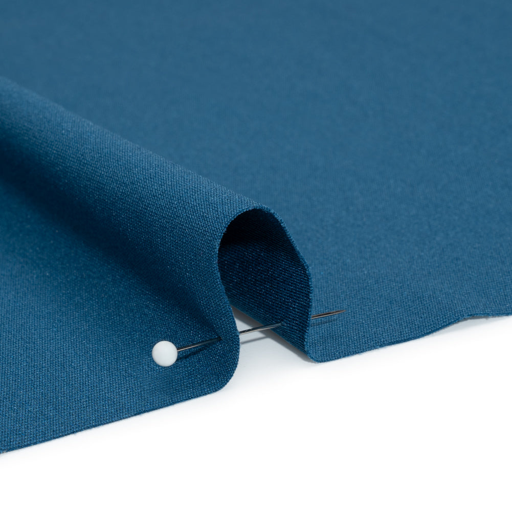 Polyester Interlock Knit - Evening Blue Detail Polyester Interlock Knit - Evening Blue Detail