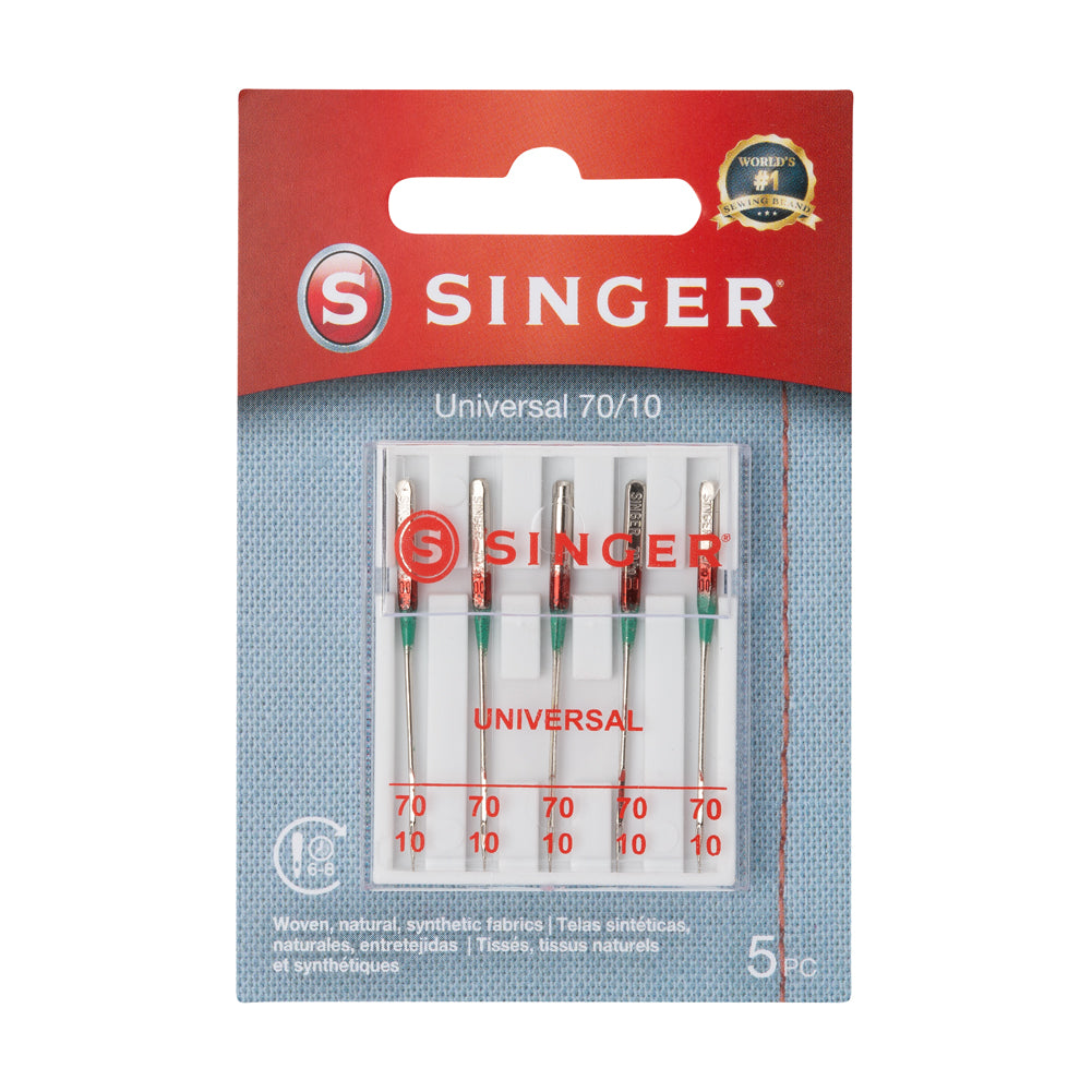 Singer Universal Regular Point Machine Needles - Size 70/9 Singer Universal Regular Point Machine Needles - Size 70/9