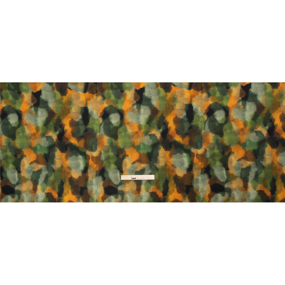 Mood Exclusive Green Fade Away Lightweight Polyester Crepe Full Mood Exclusive Green Fade Away Lightweight Polyester Crepe Full