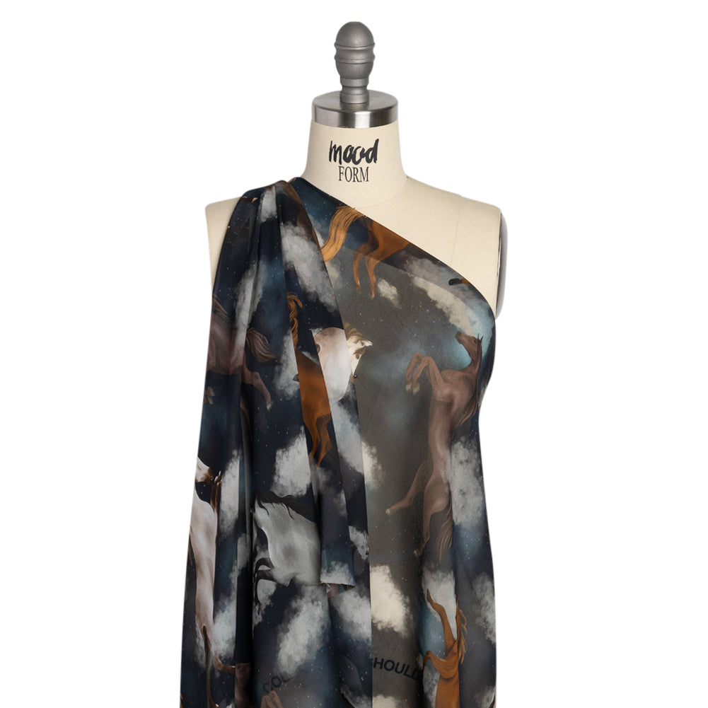Mood Exclusive Rearing Racers Viscose Chiffon Detail Mood Exclusive Rearing Racers Viscose Chiffon Detail