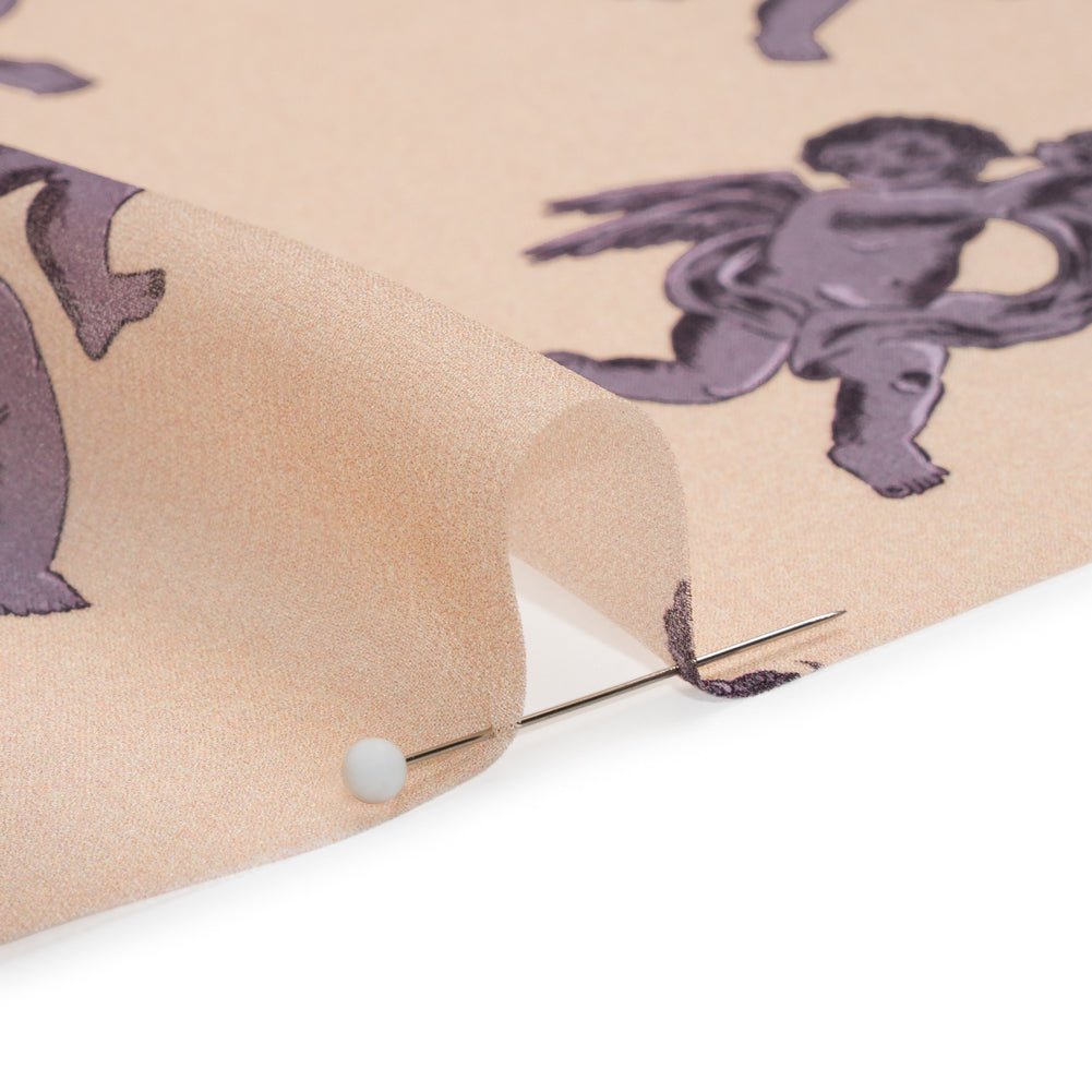 Mood Exclusive Mauve Glistening Babes Viscose Chiffon Folded Mood Exclusive Mauve Glistening Babes Viscose Chiffon Folded