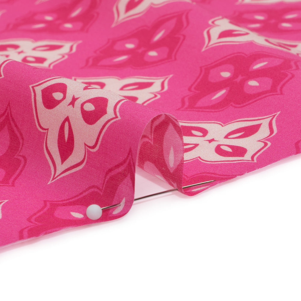 Mood Exclusive Pink Clover Lover Cotton Voile Detail Mood Exclusive Pink Clover Lover Cotton Voile Detail