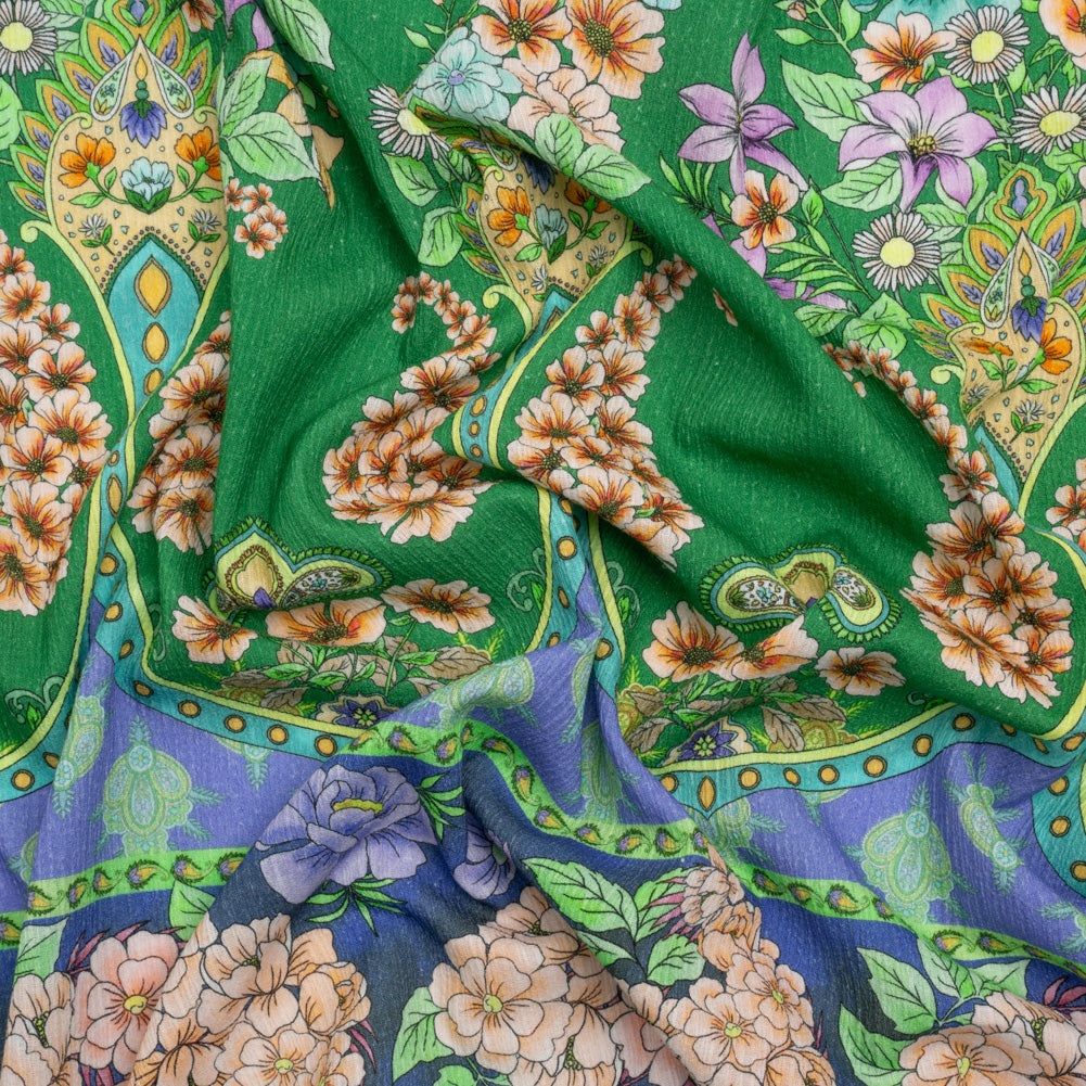 Mood Exclusive Feeling Floral Slubbed Gauzy Cotton Woven Panel Mood Exclusive Feeling Floral Slubbed Gauzy Cotton Woven Panel