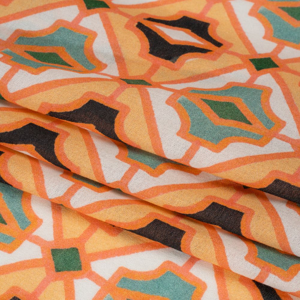 Mood Exclusive Through the Courtyard Cotton Crepe Folded Mood Exclusive Through the Courtyard Cotton Crepe Folded