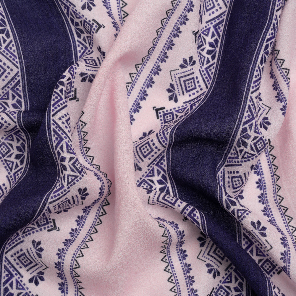 Mood Exclusive Purple Feel the Vibe Cotton Crepe Mood Exclusive Purple Feel the Vibe Cotton Crepe