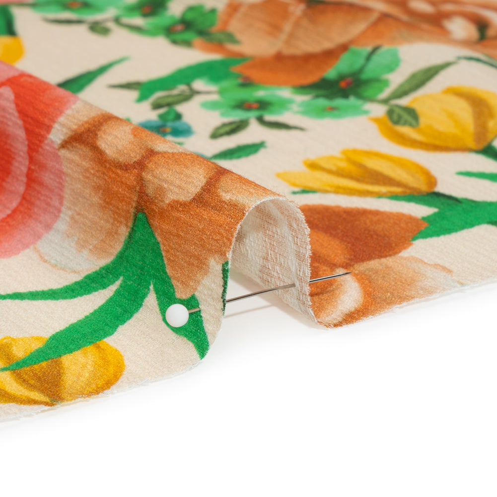 Mood Exclusive Cream Rose Dawn Slubbed Gauzy Cotton Woven Detail Mood Exclusive Cream Rose Dawn Slubbed Gauzy Cotton Woven Detail