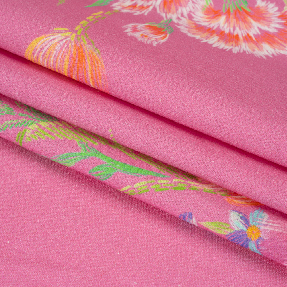 Mood Exclusive Pink Stitch by Stitch Linen and Cotton Woven Folded Mood Exclusive Pink Stitch by Stitch Linen and Cotton Woven Folded