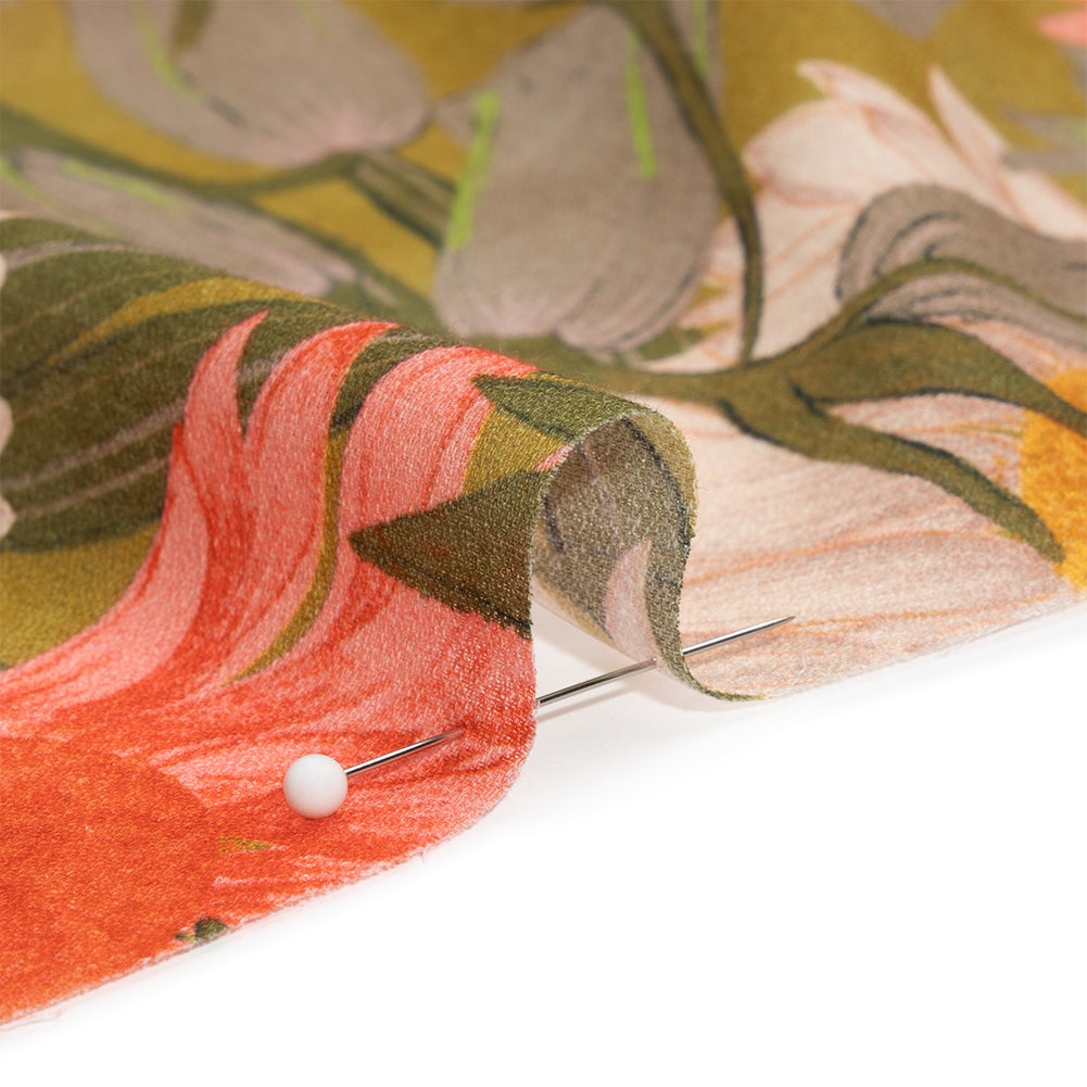 Mood Exclusive Flowers for Frances Cotton Crepe Detail Mood Exclusive Flowers for Frances Cotton Crepe Detail