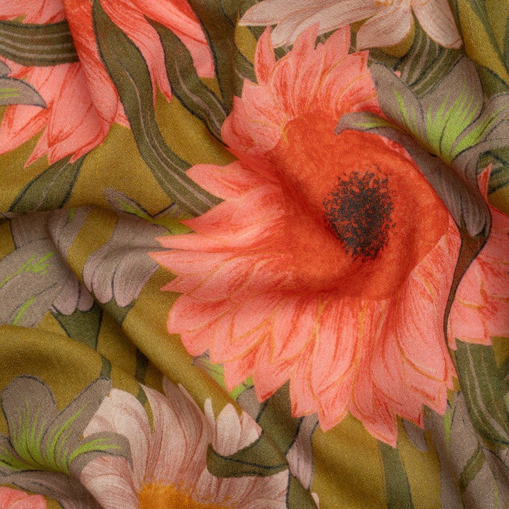 Mood Exclusive Flowers for Frances Cotton Crepe Mood Exclusive Flowers for Frances Cotton Crepe