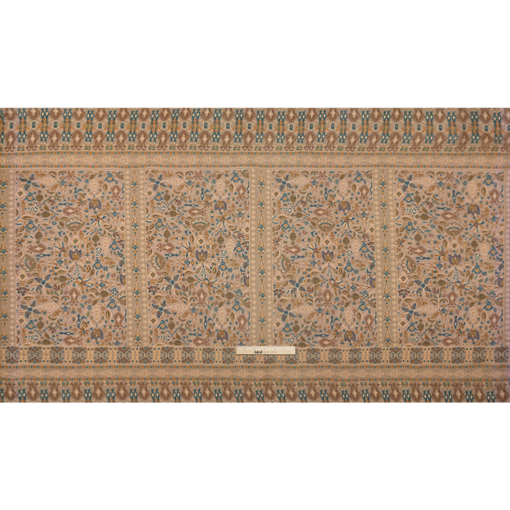 Mood Exclusive Beige My Embroidered Life Viscose Chiffon Panel Drape Mood Exclusive Beige My Embroidered Life Viscose Chiffon Panel Drape