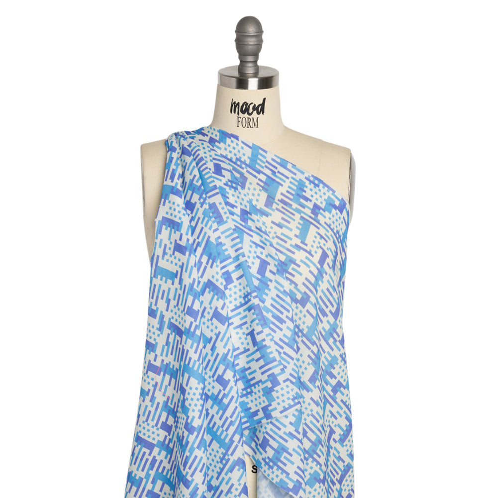 Mood Exclusive Block it Out Cotton Crepe Drape Mood Exclusive Block it Out Cotton Crepe Drape
