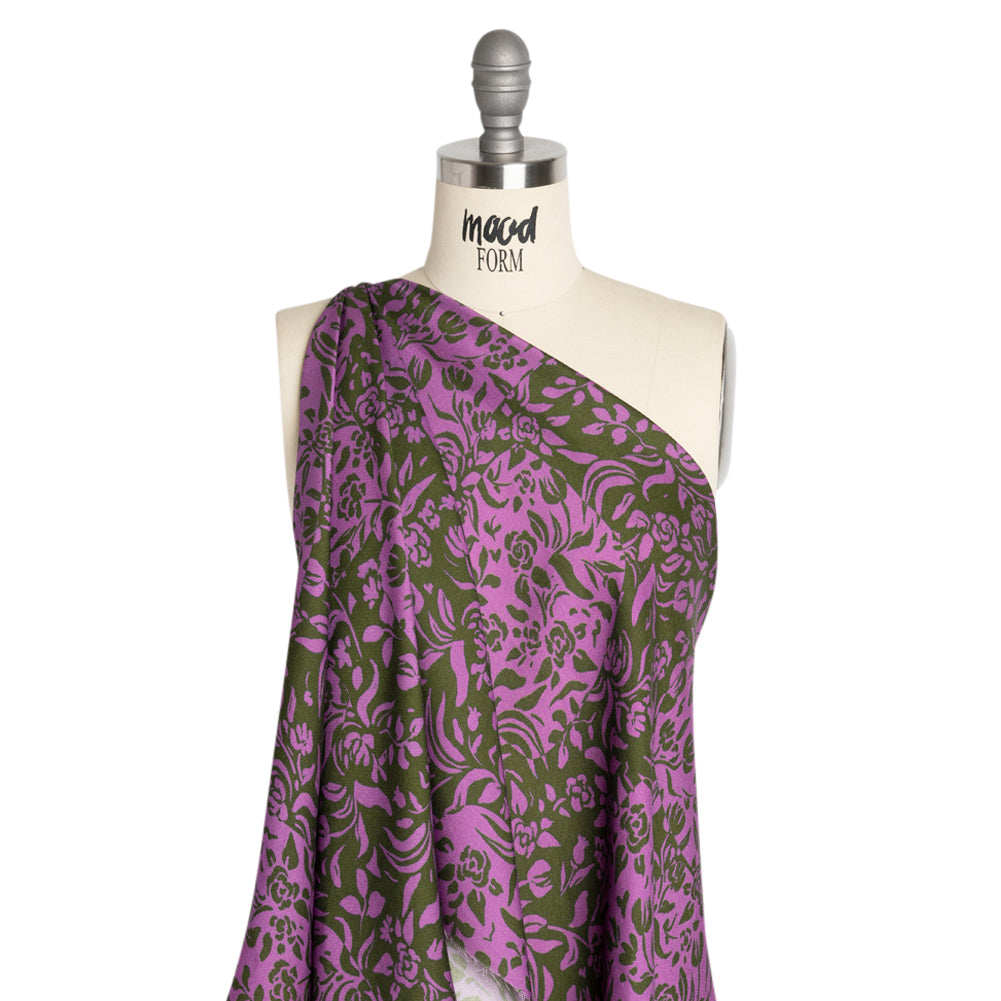 Mood Exclusive Purple Casting Shadows Viscose Woven Detail Mood Exclusive Purple Casting Shadows Viscose Woven Detail