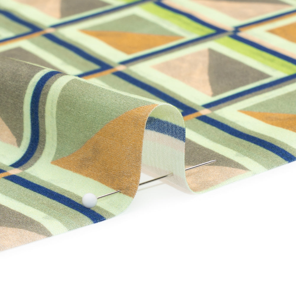 Mood Exclusive Geometric Critic Striped Viscose Dobby Folded Mood Exclusive Geometric Critic Striped Viscose Dobby Folded