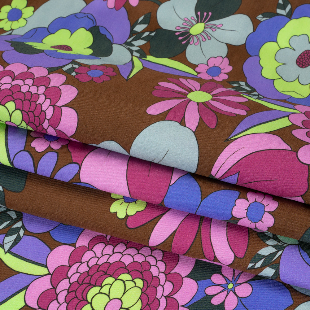 Mood Exclusive Daisy Delight Stretch Viscose and Polyamide Twill Full Mood Exclusive Daisy Delight Stretch Viscose and Polyamide Twill Full