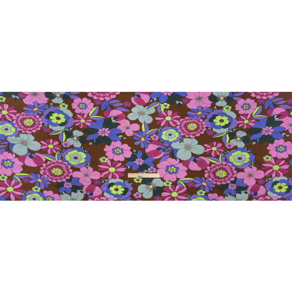Mood Exclusive Daisy Delight Stretch Viscose and Polyamide Twill Drape Mood Exclusive Daisy Delight Stretch Viscose and Polyamide Twill Drape