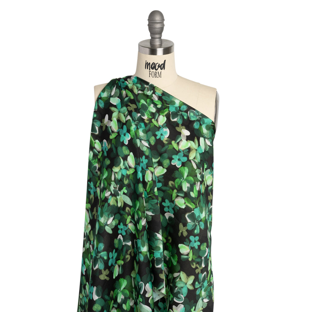 Mood Exclusive Midnight Meadow Striped Viscose Dobby Detail Mood Exclusive Midnight Meadow Striped Viscose Dobby Detail
