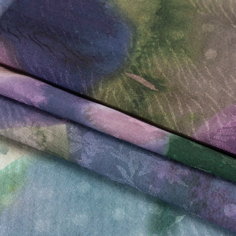 Mood Exclusive Eggplant Muddled Magic Patchwork Viscose Jacquard Full Mood Exclusive Eggplant Muddled Magic Patchwork Viscose Jacquard Full