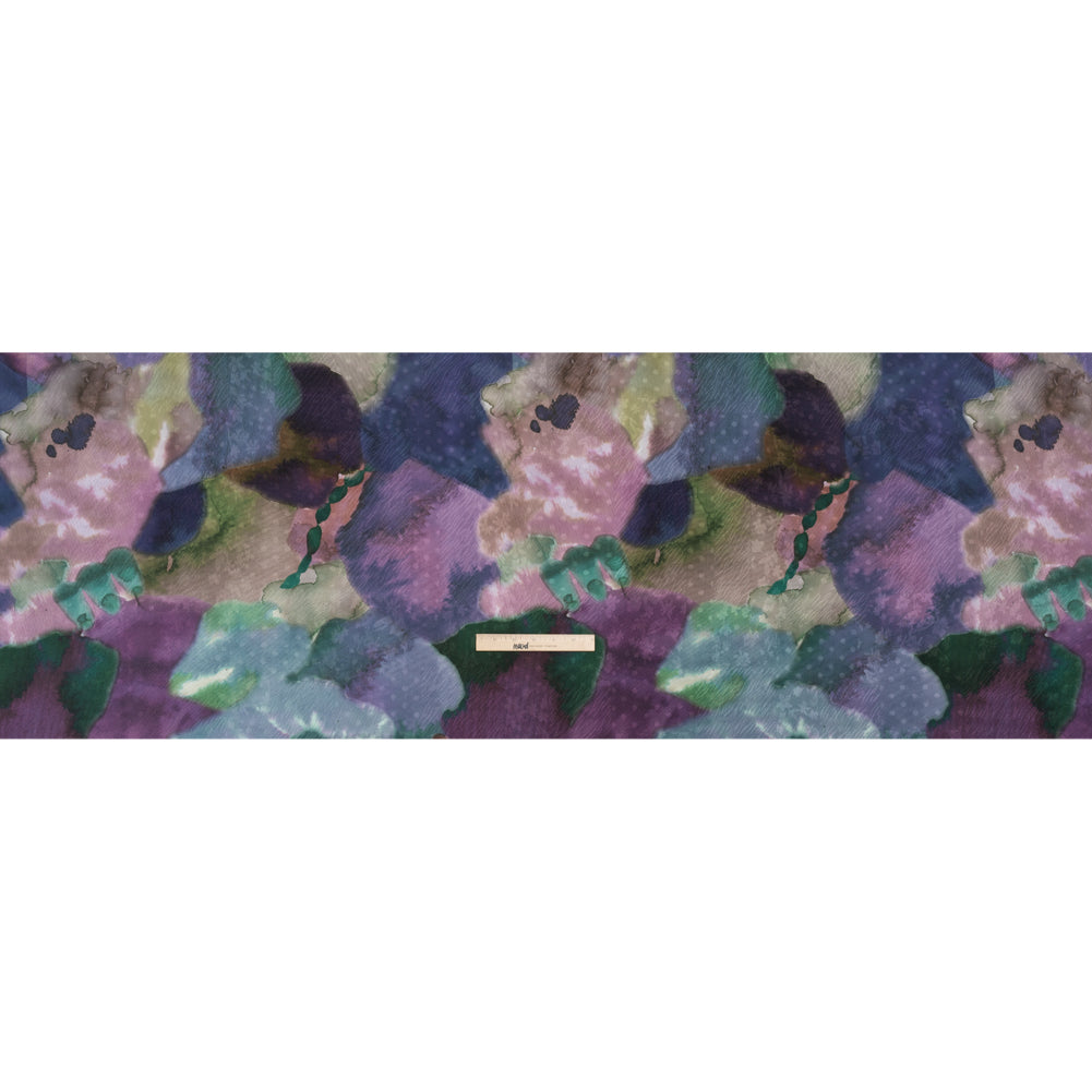 Mood Exclusive Eggplant Muddled Magic Patchwork Viscose Jacquard Drape Mood Exclusive Eggplant Muddled Magic Patchwork Viscose Jacquard Drape