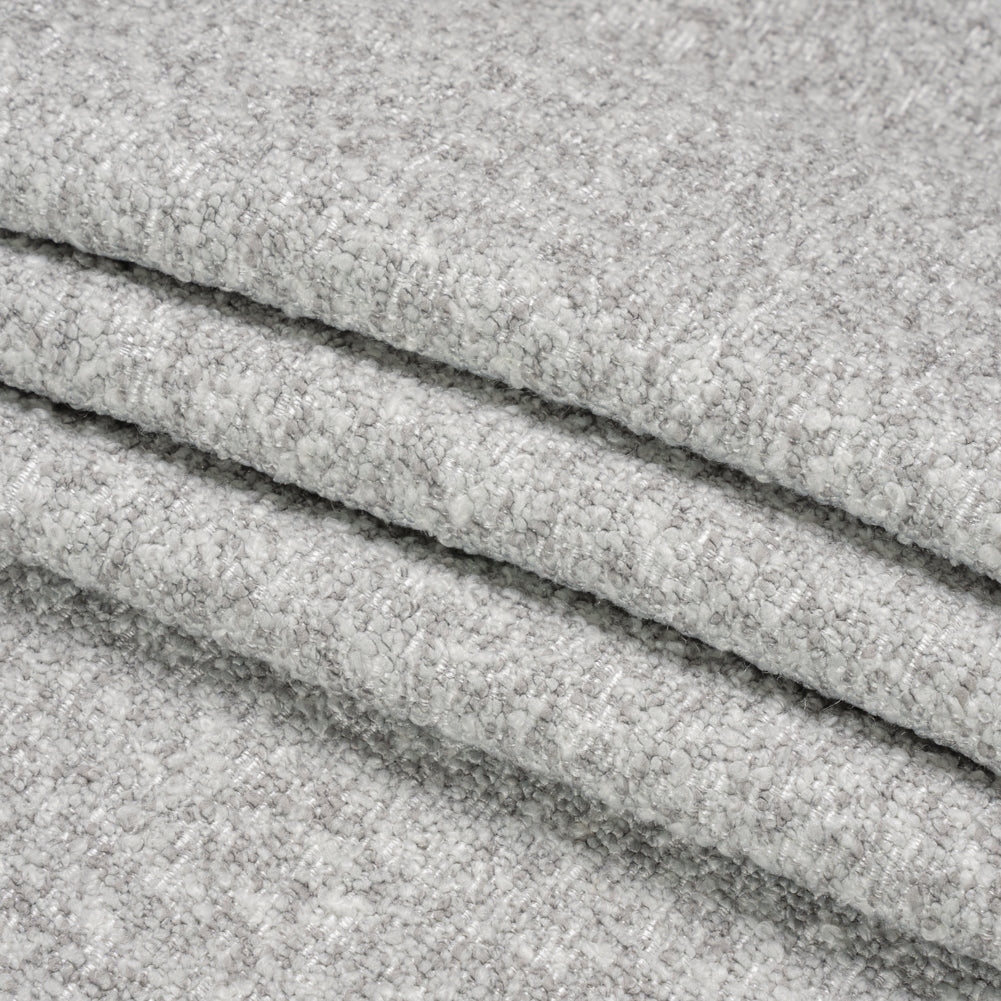 Light Gray Heathered Tweed Boucle Folded Light Gray Heathered Tweed Boucle Folded