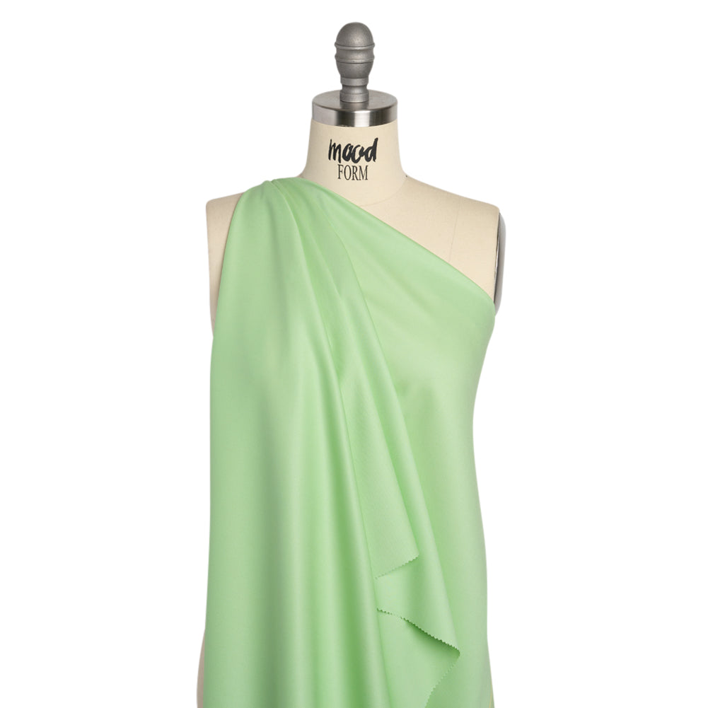 Super 120 Merino Wool Suiting - Pastel Green - Finn Collection Super 120 Merino Wool Suiting - Pastel Green - Finn Collection