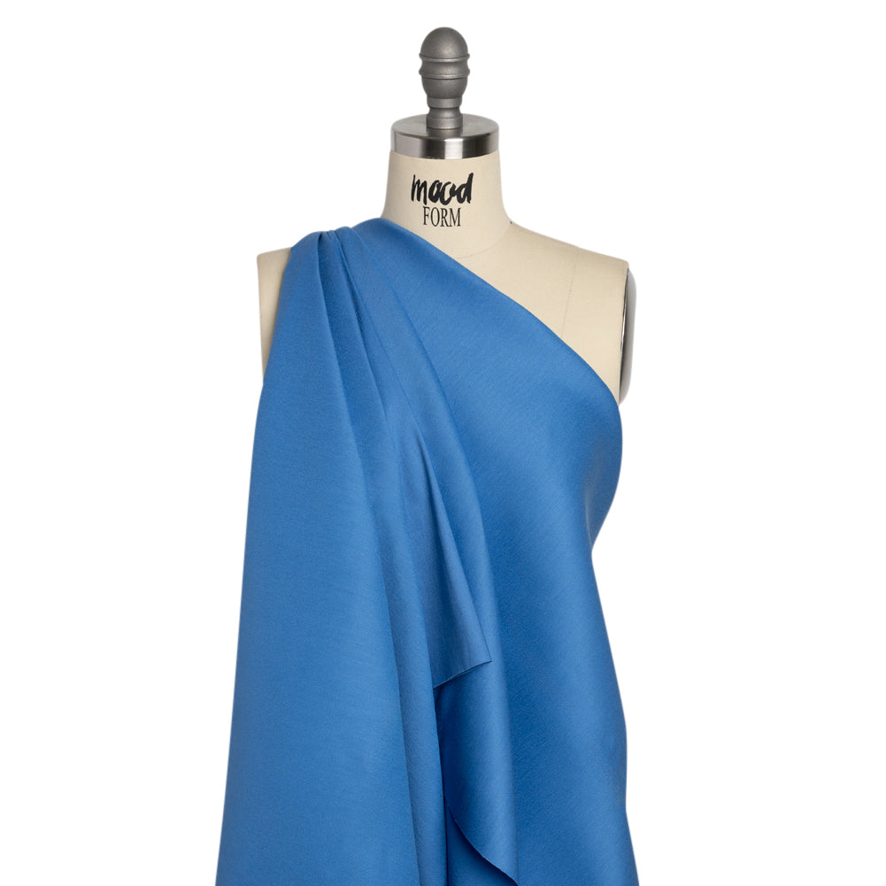 Stretch Linen Woven - Azure Blue - Asturias Collection Stretch Linen Woven - Azure Blue - Asturias Collection